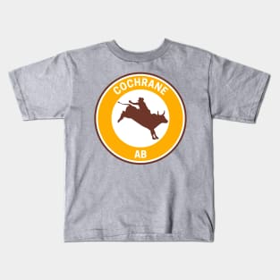 Vintage Cochrane Alberta Kids T-Shirt
